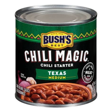 Searching for Substitutes: Coping Without Bush Chili Magic